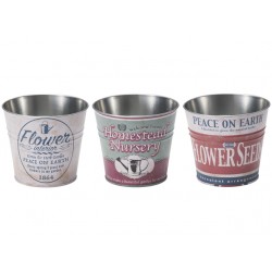 Brick pot cover No. 4 retro flower