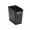 Square Trash Can Black