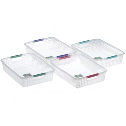 Carry basket A4 clear
