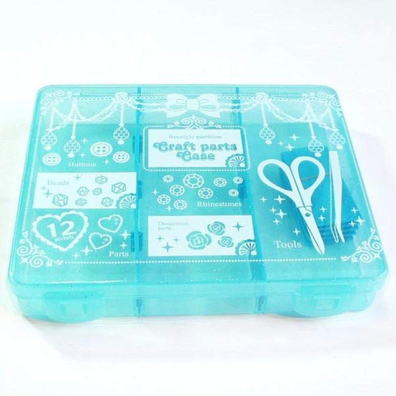 Craft part case middle blue