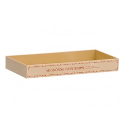 Wood style garden tray shallow