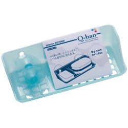 Soap and Sponge rack with hook blue