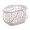 Bath basket white