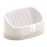 Vertical placement soap stand white
