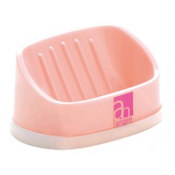Vertical placement soap stand pink