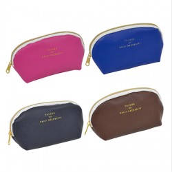 Synthetic leather type mini pouch 70 x 140 x 45mm