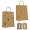 Paper bag M 2 pieces outdoor 300 × 230 x 100mm