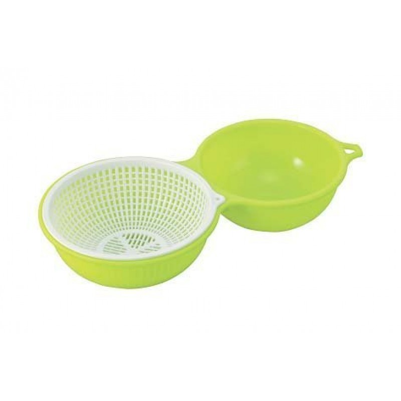 Bowl and Basket -Neon Green