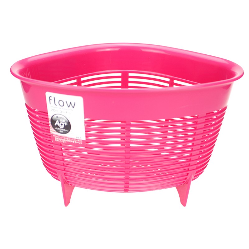 Sink corner waste basket -Pink 0650