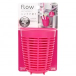Brush drainer with suction cup -Pink 0656