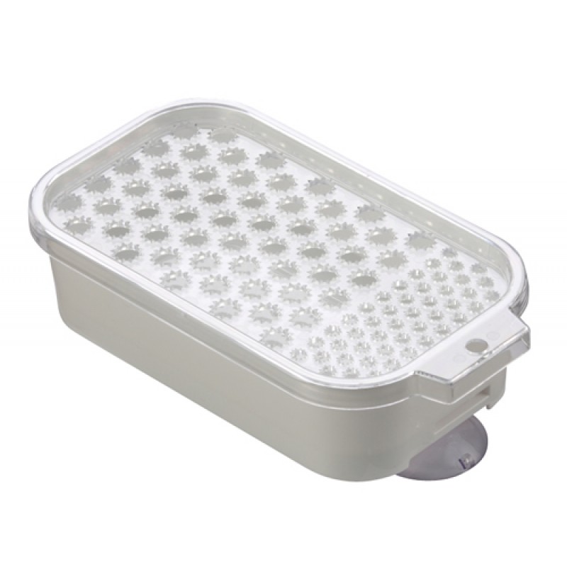 Food Grater White with Suction Cup 400ml