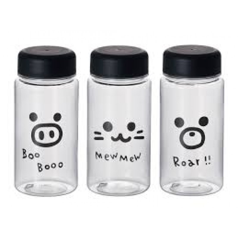 Drink bottle 380ml animal pattern