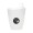 Hanging mini bucket holder white