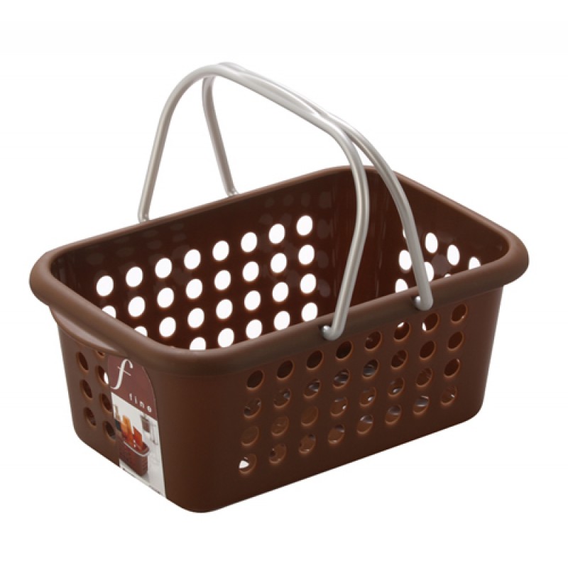 Bathroom basket brown