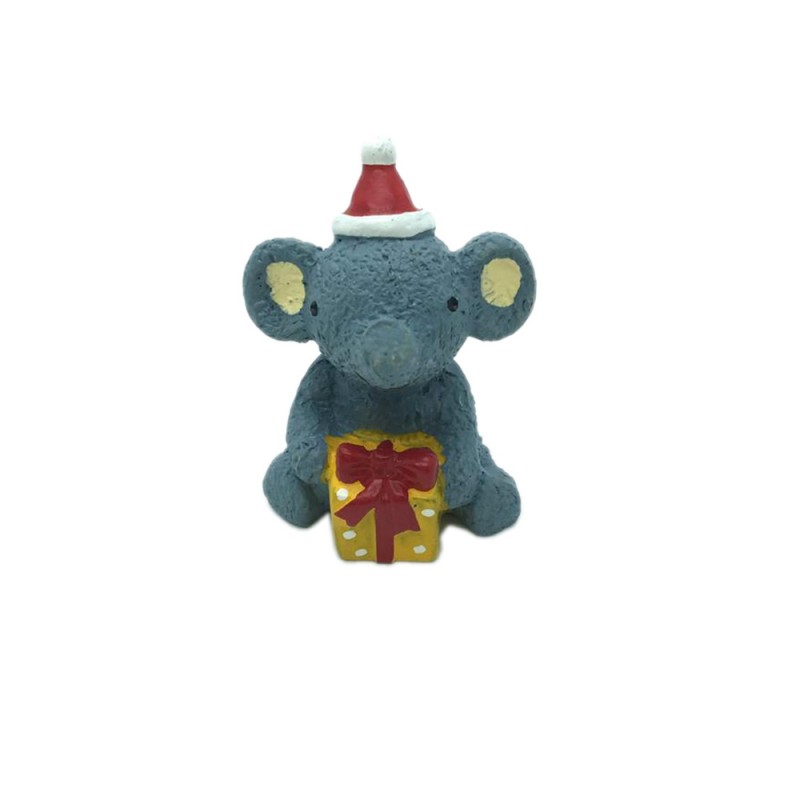 SALE 2 FOR $2! Elephant Christmas Ornament 2pcs