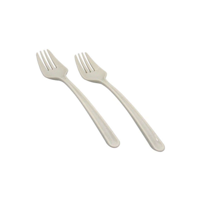 Fork Set - 2P White
