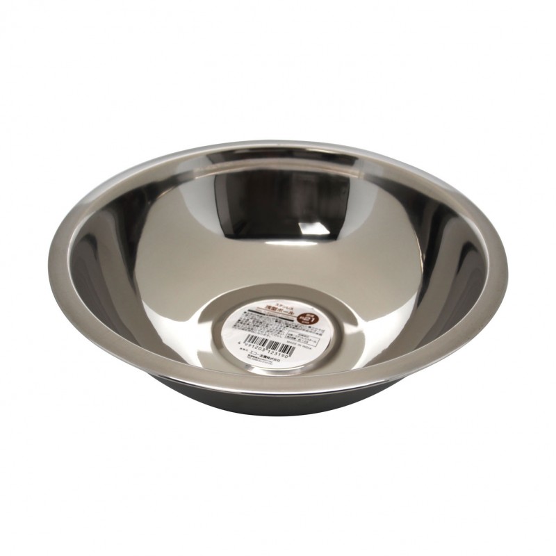 Bowl Stainless Steel 6cmHx18cm